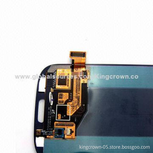 LCD Screen with Touch Digitizer Assembly for Samsung Galaxy S3 i9300, Black/White/Pebble Blue